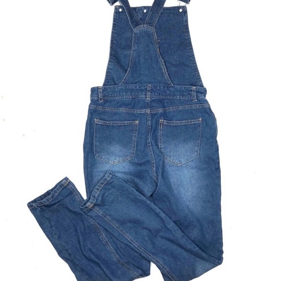 LOVE TREE Denim Overalls - Picture 4 of 9
